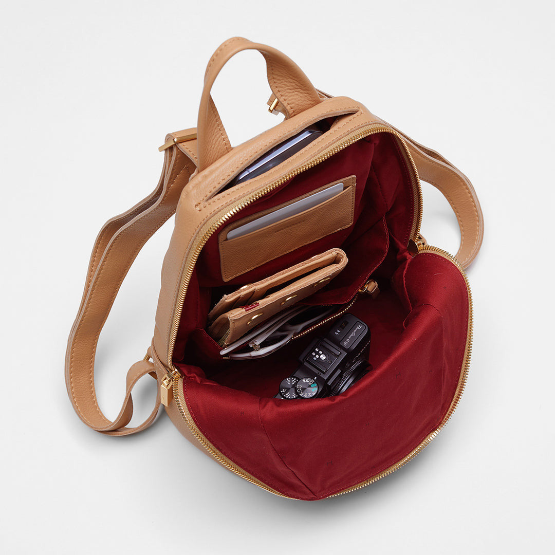 Buy VISMIINTREND Vegan Leather Casual Backpack Purse for Women and Girls -  Tan Brown Online at Best Prices in India - JioMart.