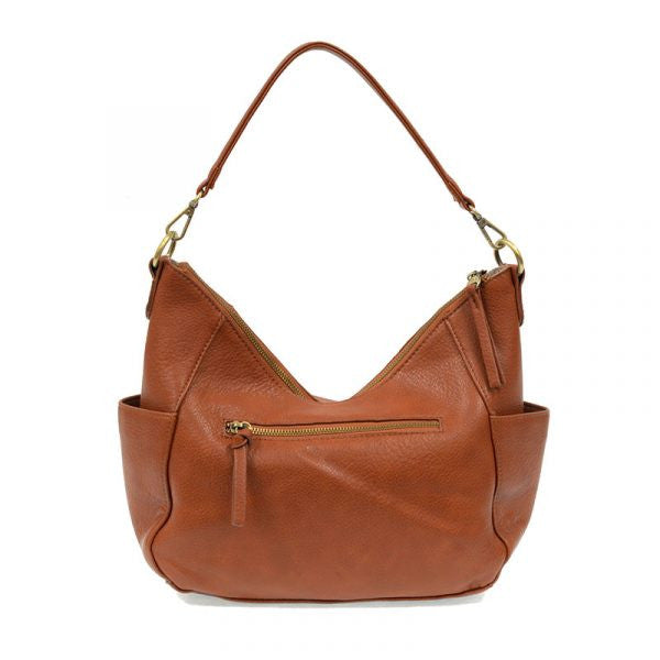 Trish Bourbon Convertible Hobo Bag Ribbon Chix