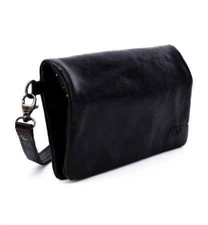 Cadence Black Rustic Convertible Clutch