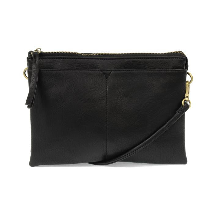 Gia Medium Multi Pocket Black Crossbody