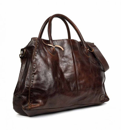 Rockaway Teak Rustic Handbag