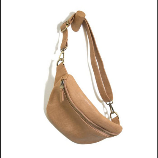 Shiloh Camel Sling-Belt Bag